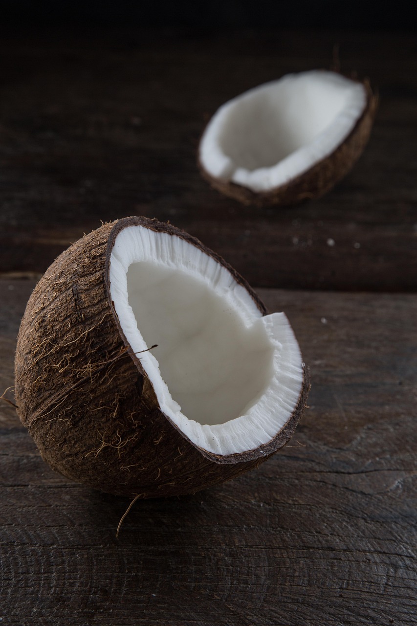coconut, flesh, food, coconut shell, organic, natural, edible, produce, fruit, healthy, nutrition, fresh, wood, exotic, cracked open, coconut, coconut, coconut, coconut, coconut